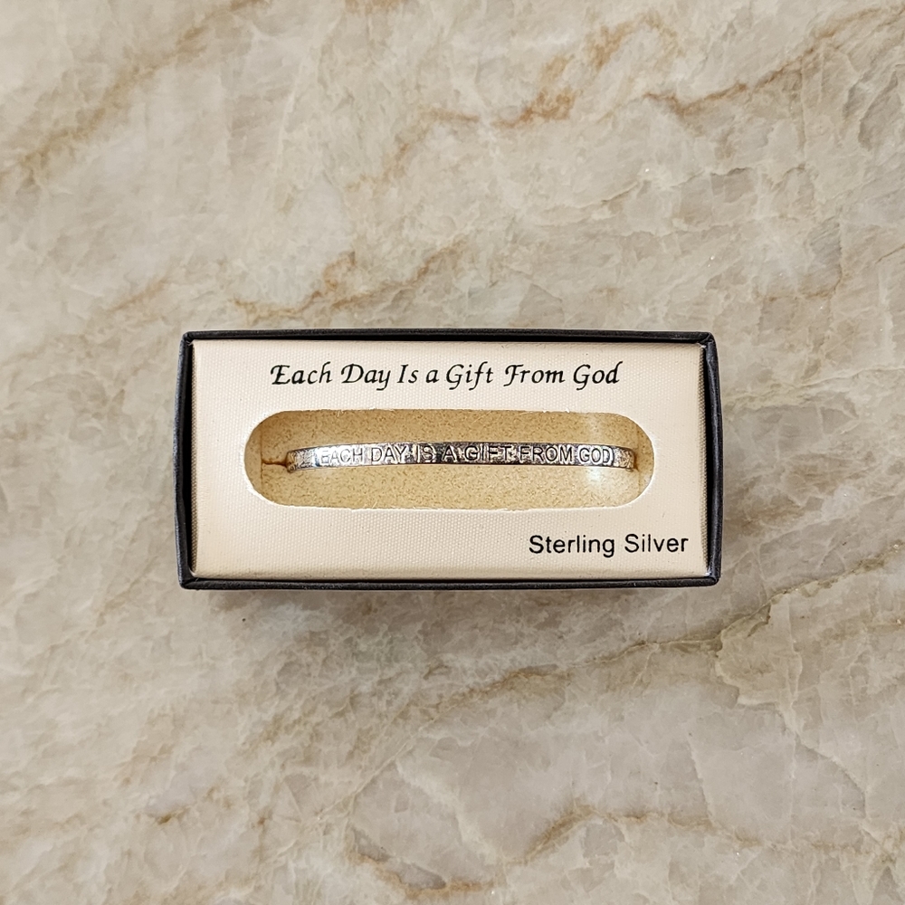 Sterling Silver Christian Bracelet